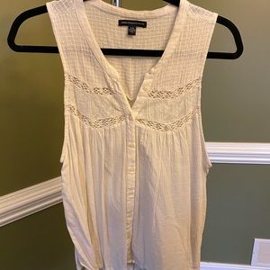 American Eagle flowy button down